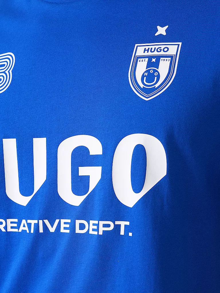 HUGO | T-Shirt NEBULOP | blau