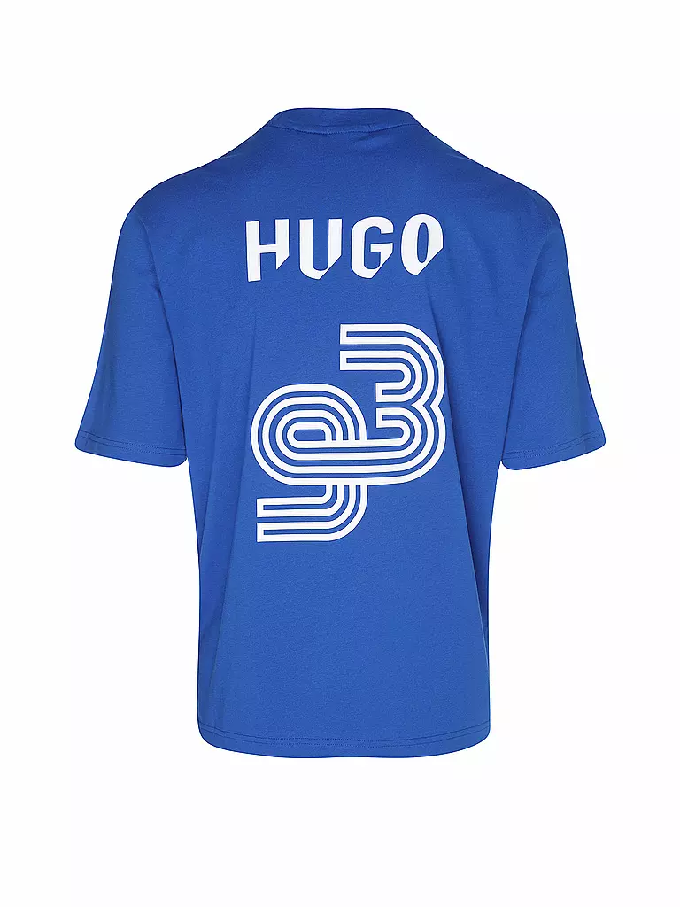 HUGO | T-Shirt NEBULOP | blau