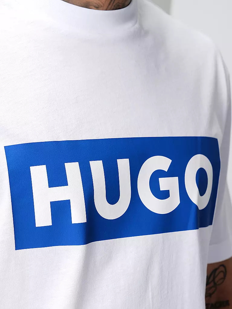 HUGO | T-Shirt NICO | weiss