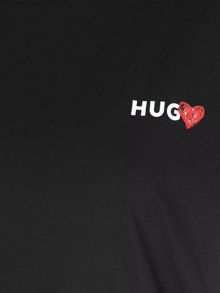 HUGO | T-Shirt NIKKA | schwarz