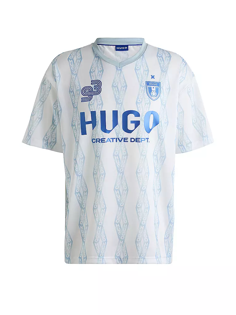 HUGO | T-Shirt NOTBAL  | weiss