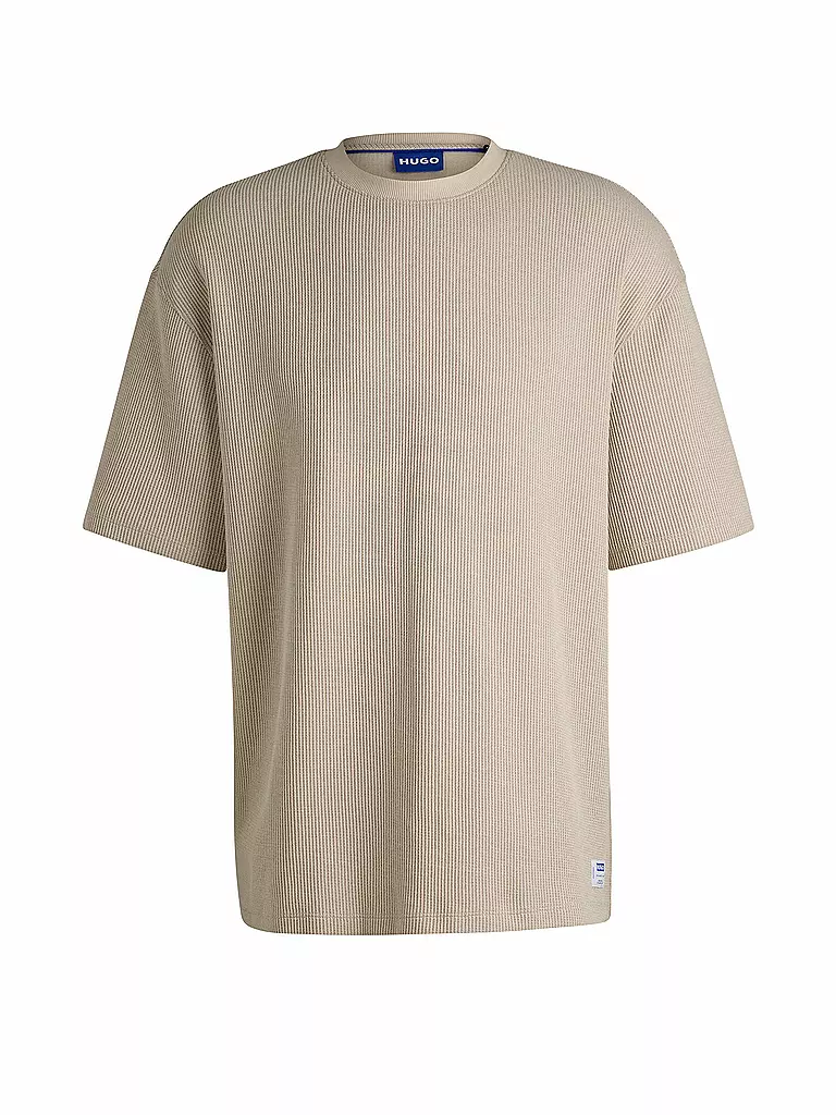 HUGO | T-Shirt NUWAFFLE | beige