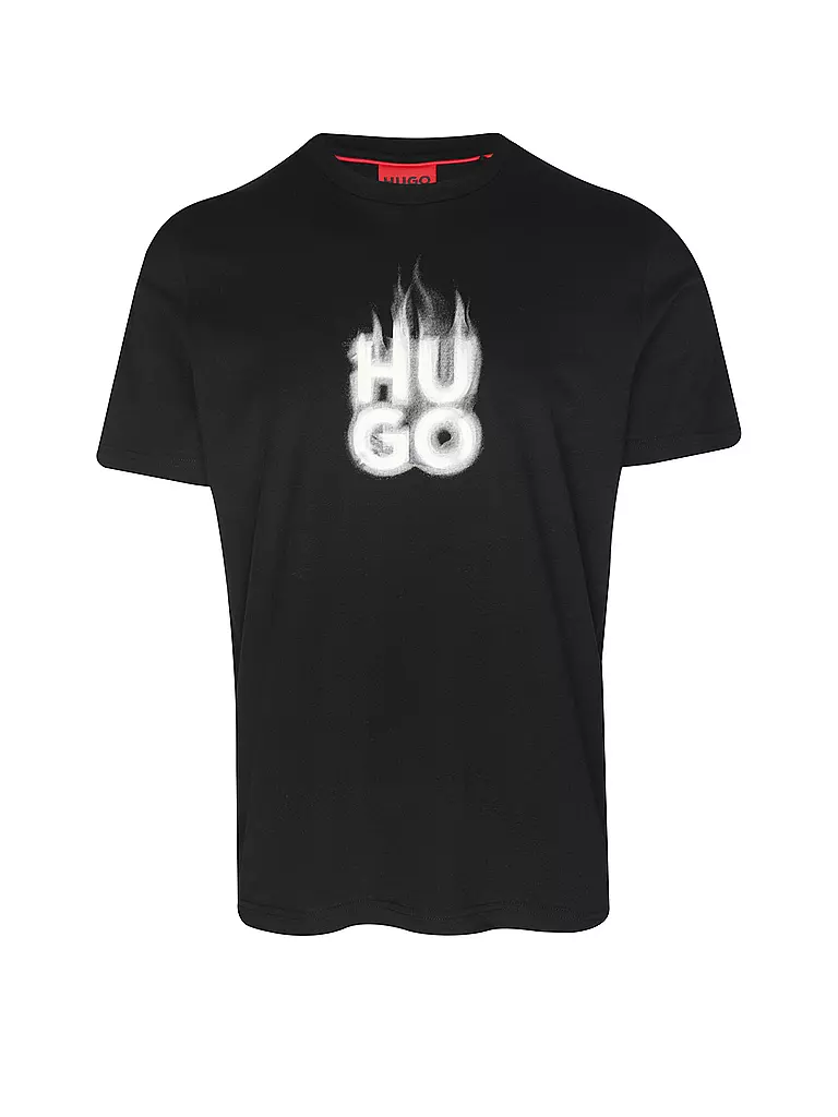 HUGO | T-Shirt Regular Fit DALAYER | schwarz