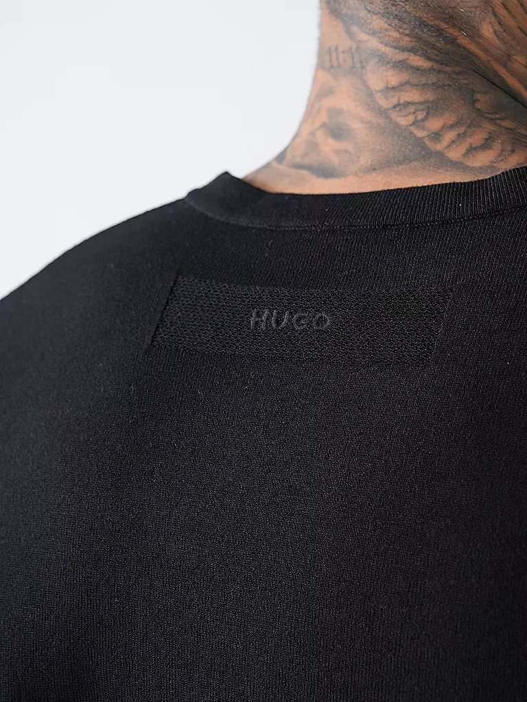 HUGO | T-Shirt SAN CARL | schwarz