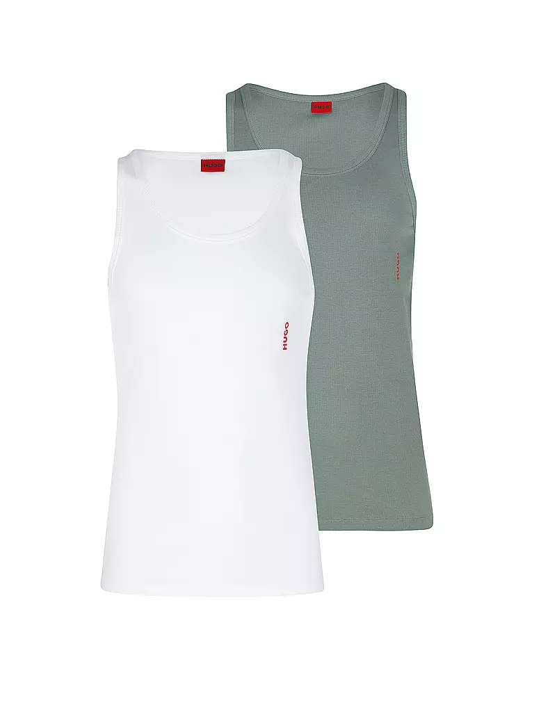 HUGO | Tanktop 2er Pkg. open miscellaneous | weiss