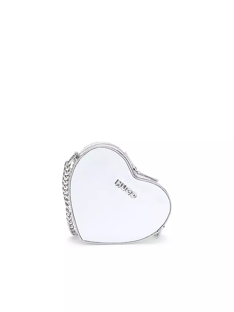 HUGO | Tasche - Umhängetasche LOVE | silber