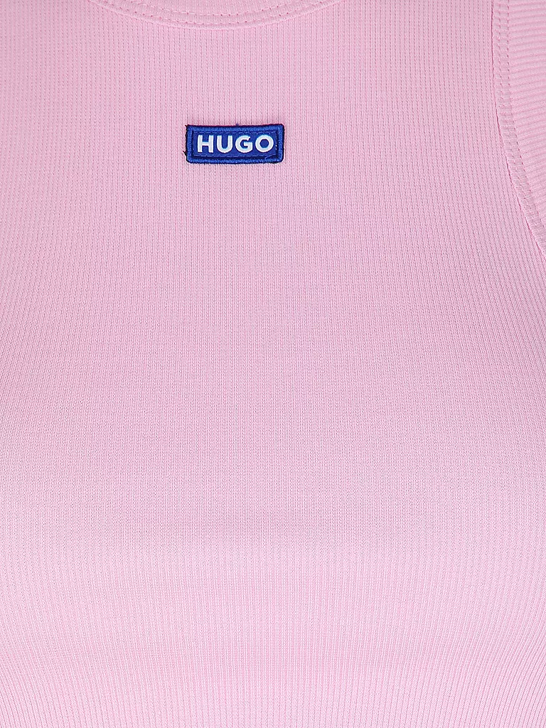 HUGO | Top Cropped Fit | rosa