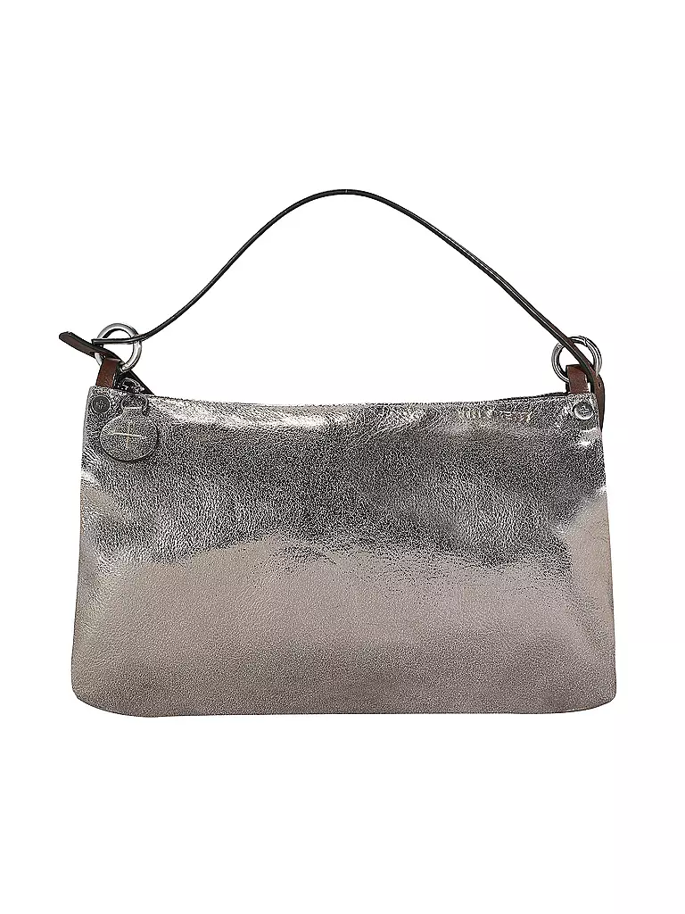 INA KENT | Ledertasche - Umhängetasche ORNAMENT Ed. 2 | silber