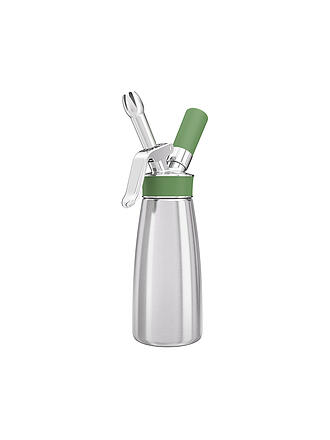 ISI | Sahnebereiter GREEN WHIP ECO 0,5l Edelstahl / Gruen