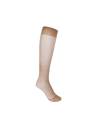 ITEM M6 | Kniestrümpfe INVISIBLE 15 Den  milk chocolate