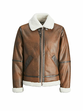 JACK & JONES | Jacke in Shearling-Optik  JORCOLE