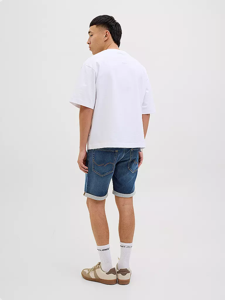 JACK & JONES | Jeansshorts JJIRICK JJICON | blau