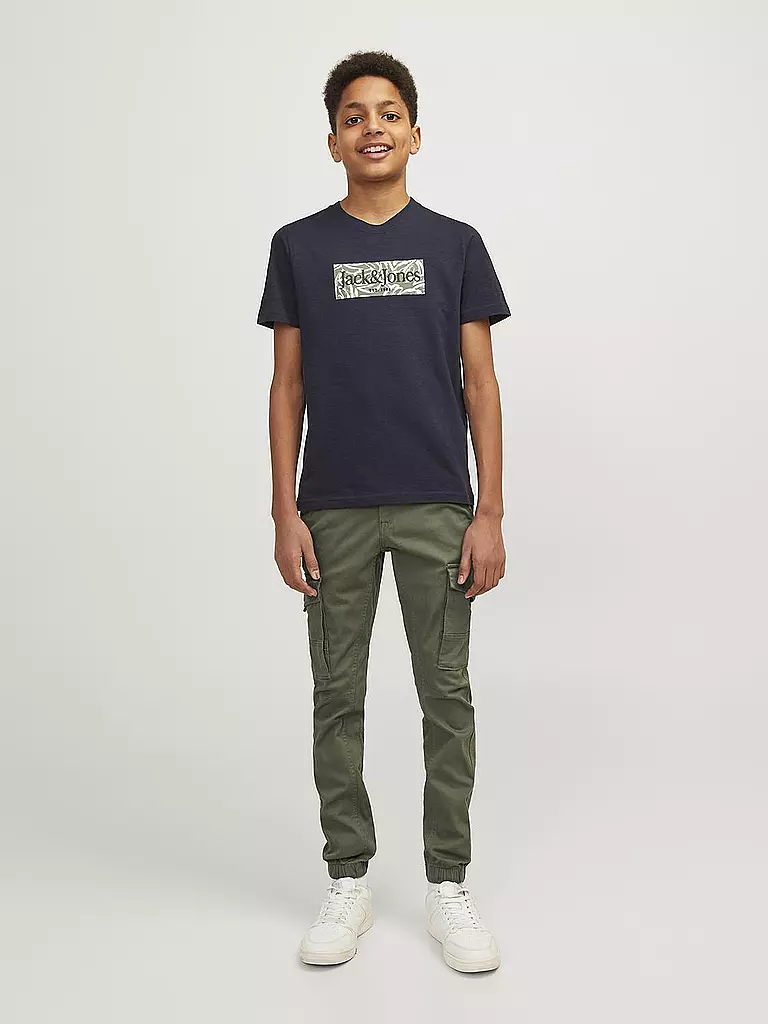 JACK & JONES | Jungen Cargohose JJIPAUL JJFLAKE | beige