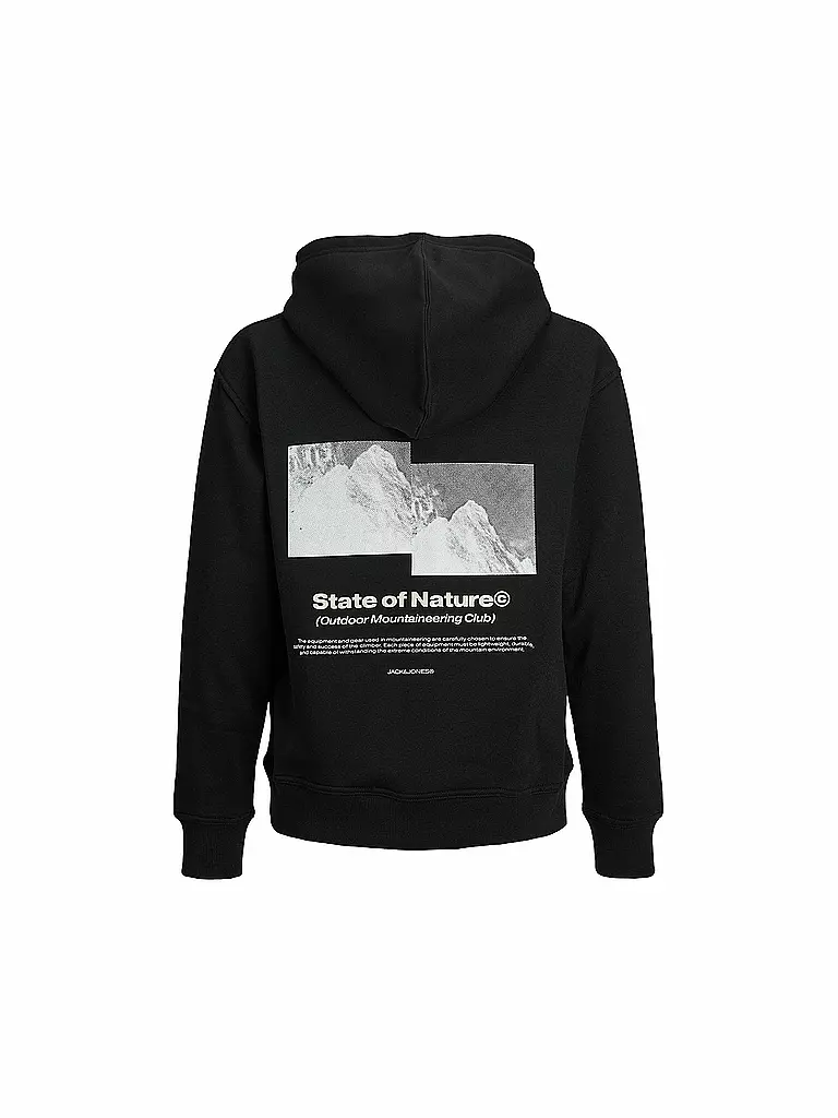 JACK & JONES | Jungen Kapuzensweater - Hoodie JCOALPHA MOUNTAIN | grau