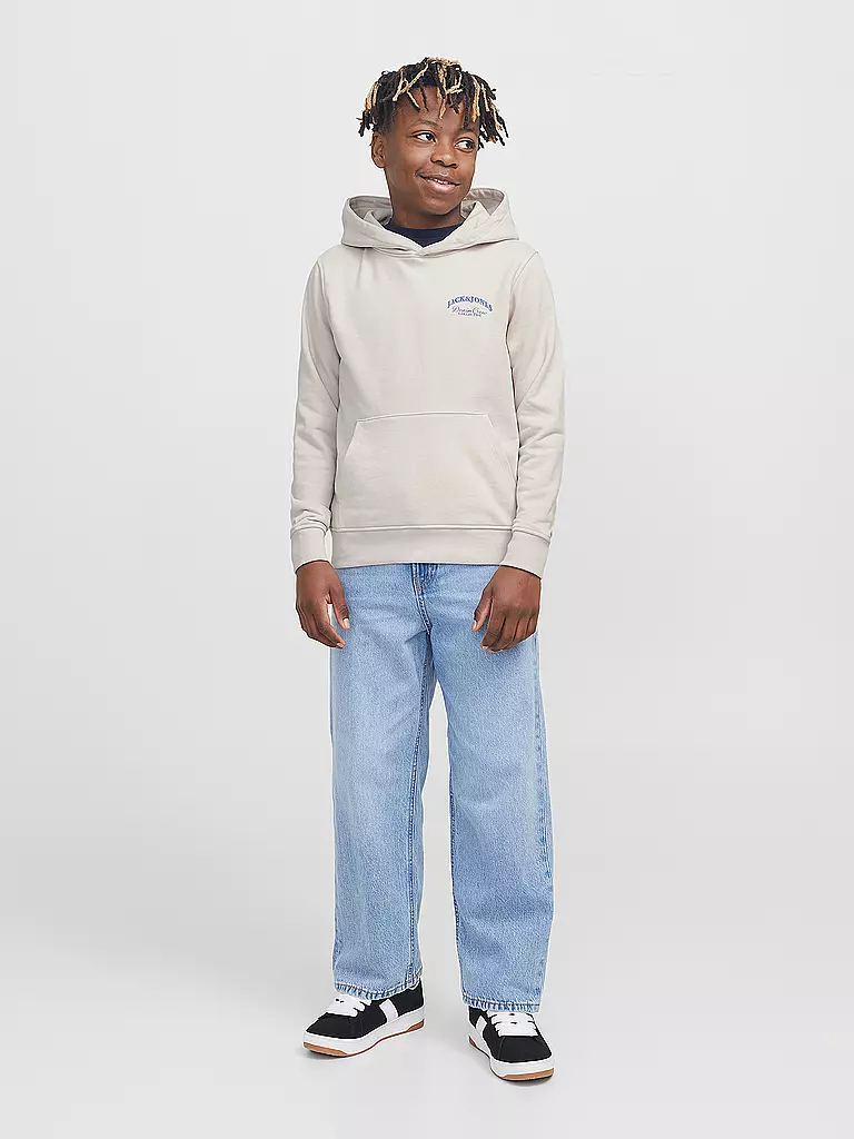 JACK & JONES | Jungen Kapuzensweater - Hoodie JJEBRANDES | petrol