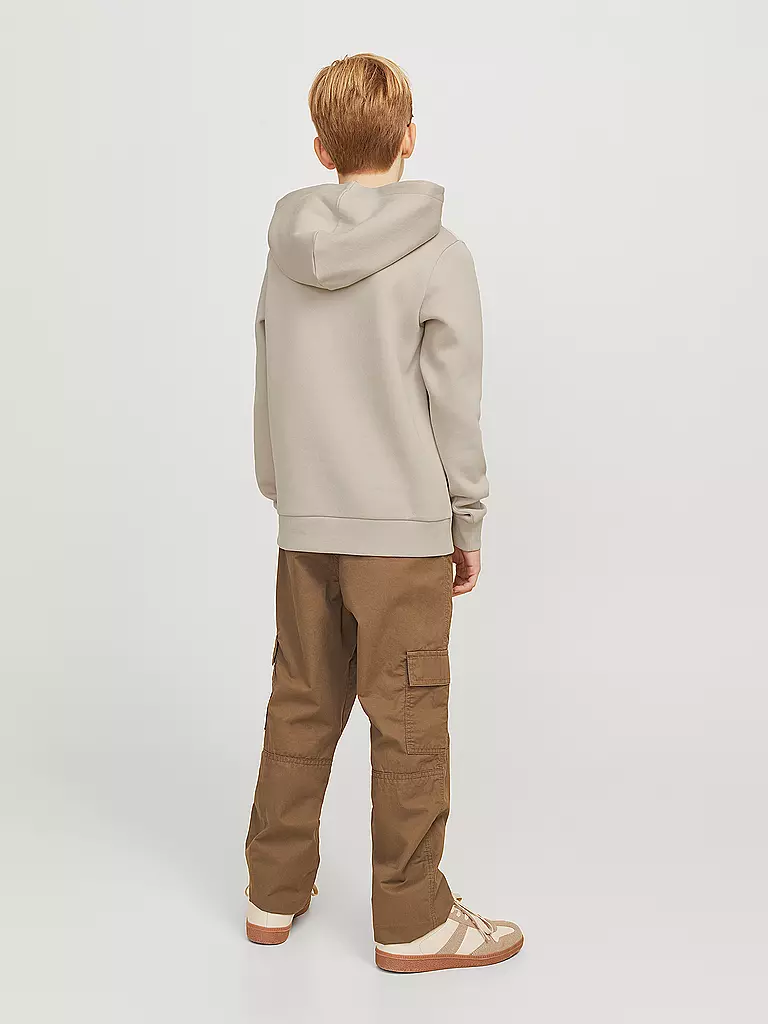 JACK & JONES | Jungen Kapuzensweater - Hoodie JJELOGO | hellgrün