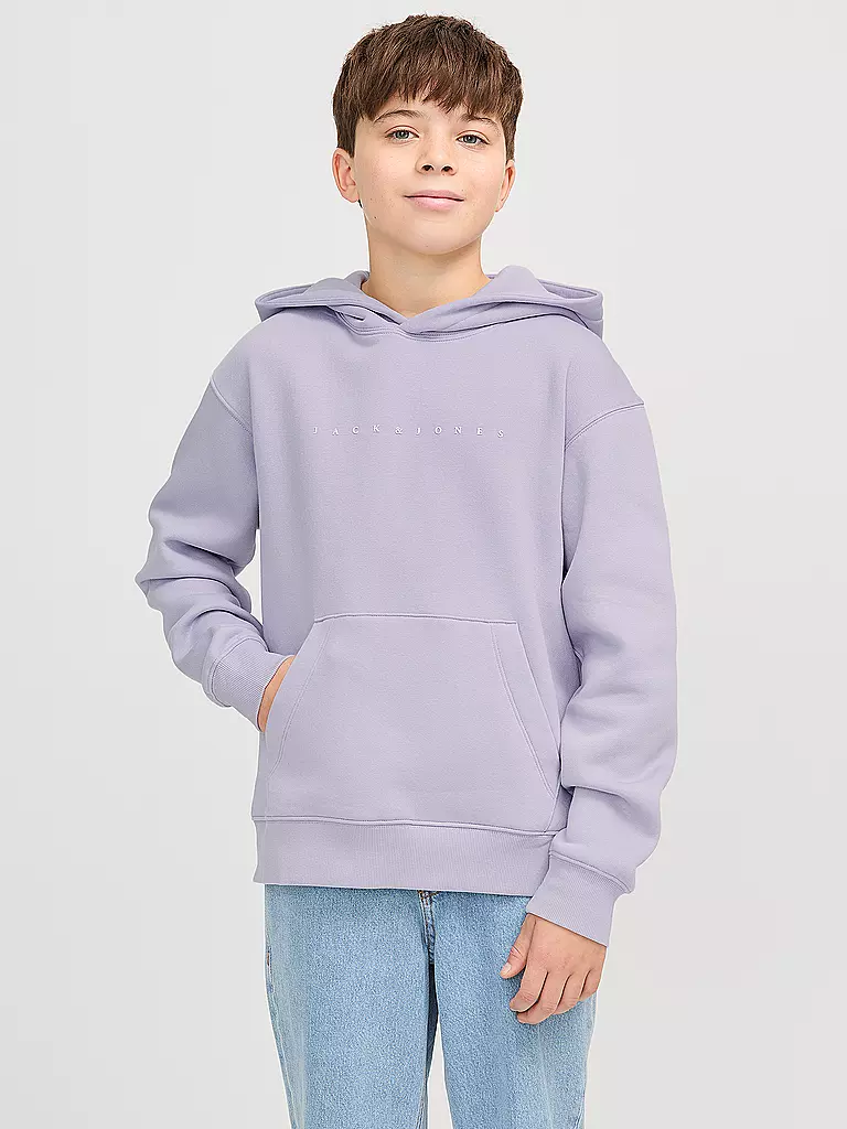 JACK & JONES | Jungen Kapuzensweater - Hoodie JJESTAR | grau