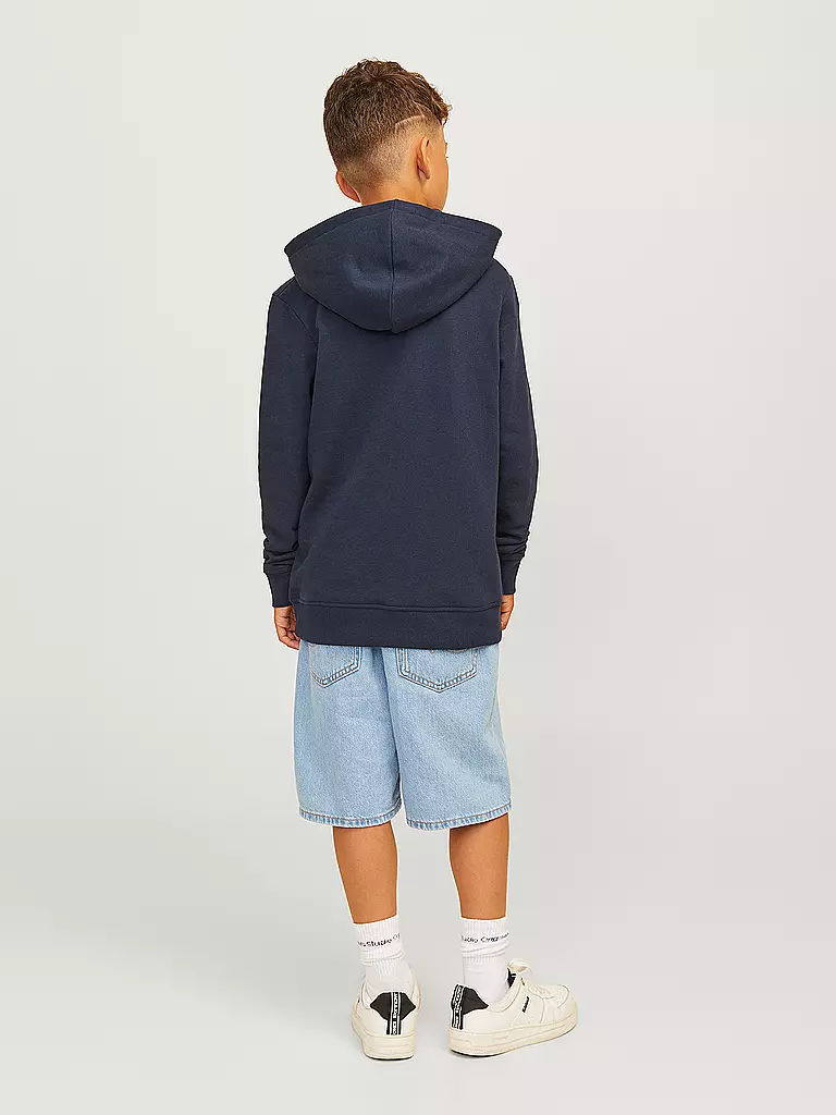 JACK & JONES | Jungen Kapuzensweater - Hoodie JJESWIFT | hellgrau