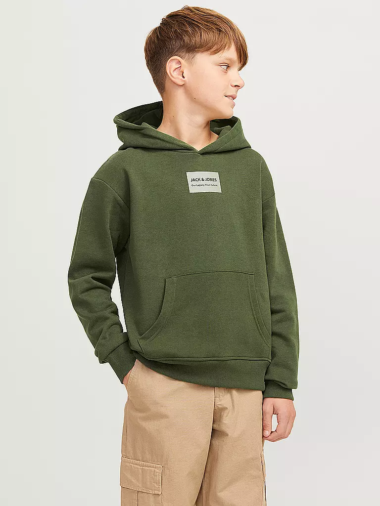 JACK & JONES | Jungen Kapuzensweater - Hoodie JJHAKKAI | schwarz