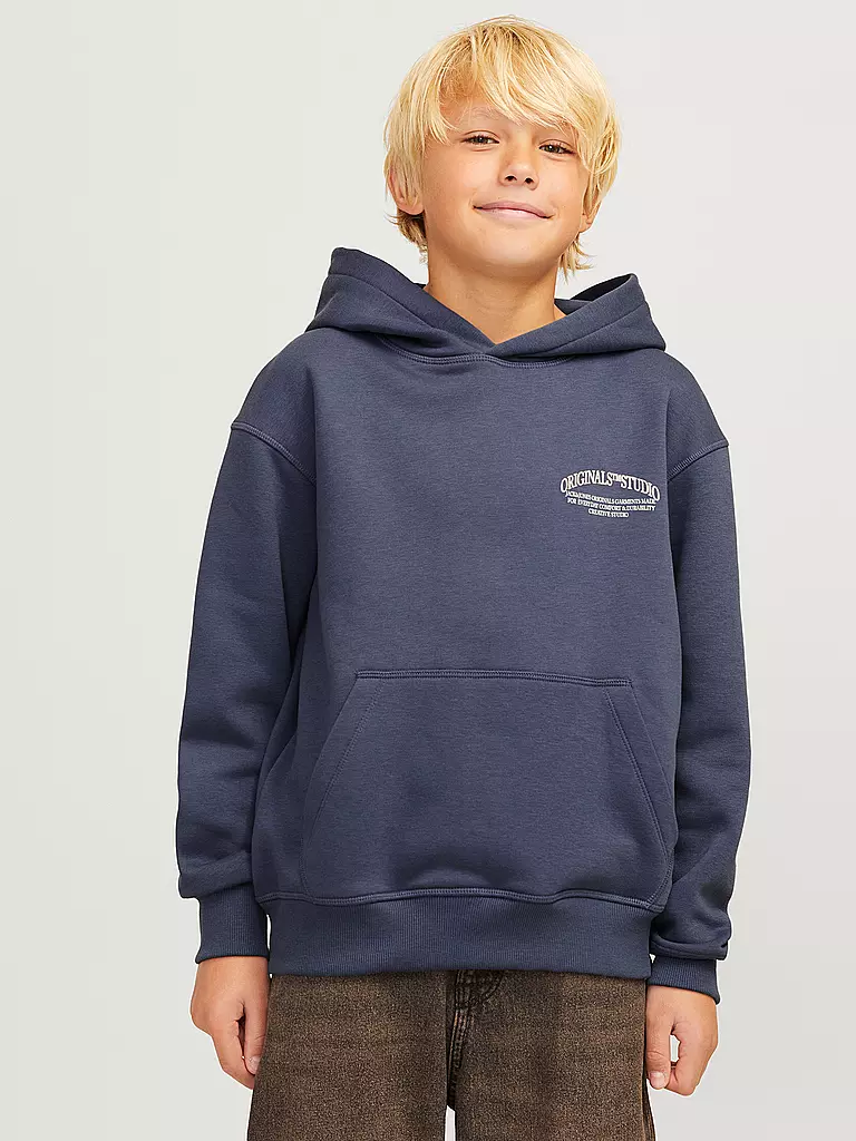 JACK & JONES | Jungen Kapuzensweater - Hoodie JORFREDERIKSBERG | schwarz