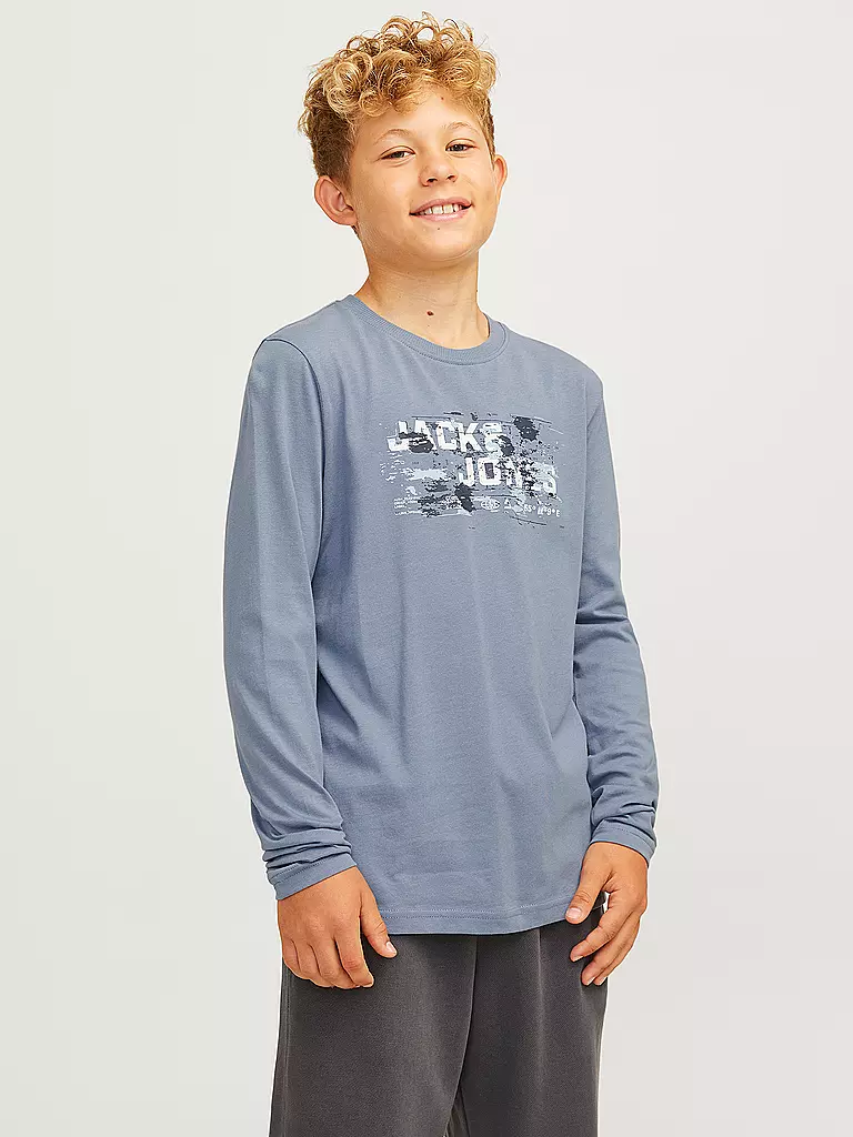 JACK & JONES | Jungen Langarmshirt JCOOUTDOOR | schwarz