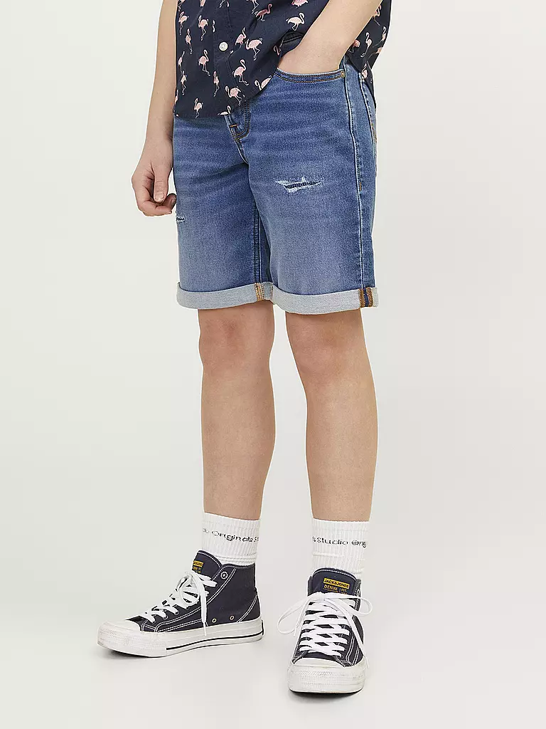 JACK & JONES | Jungen Shorts JJIRICK JJICON | blau