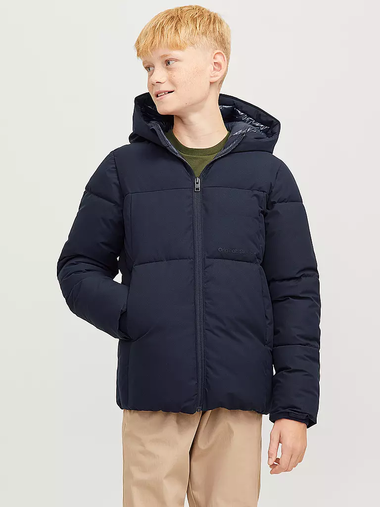 JACK & JONES | Jungen Steppjacke JCOSLAY | dunkelgrün