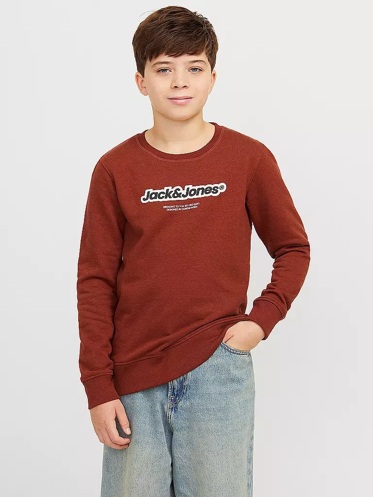 JACK & JONES | Jungen Sweater JORVESTERBRO | grau