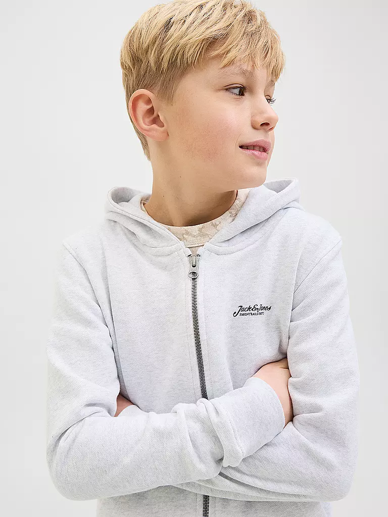 JACK & JONES | Jungen Sweatjacke JJBEAU | mint