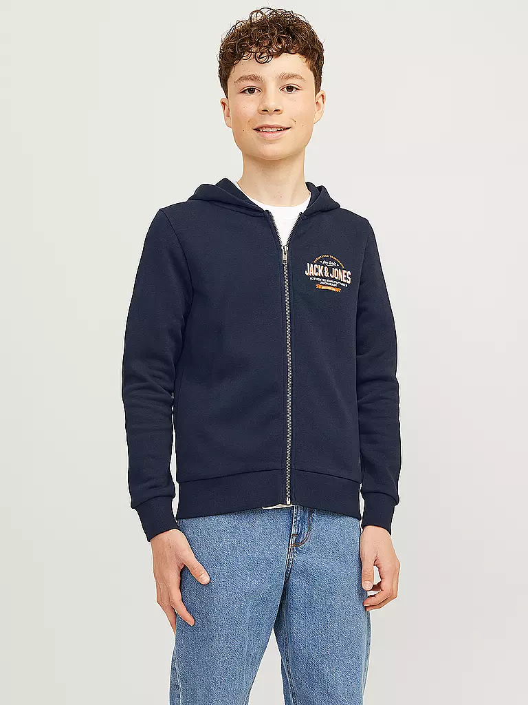 JACK & JONES | Jungen Sweatjacke | dunkelblau