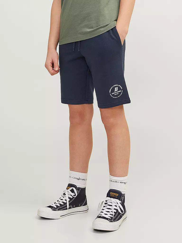 JACK & JONES | Jungen Sweatshorts JPSTSWIFT | schwarz