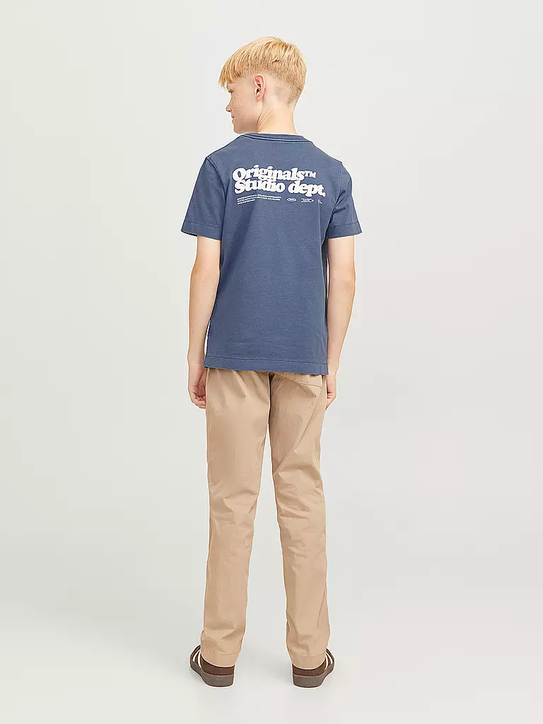 JACK & JONES | Jungen T-Shirt  JORVERMONT | grau