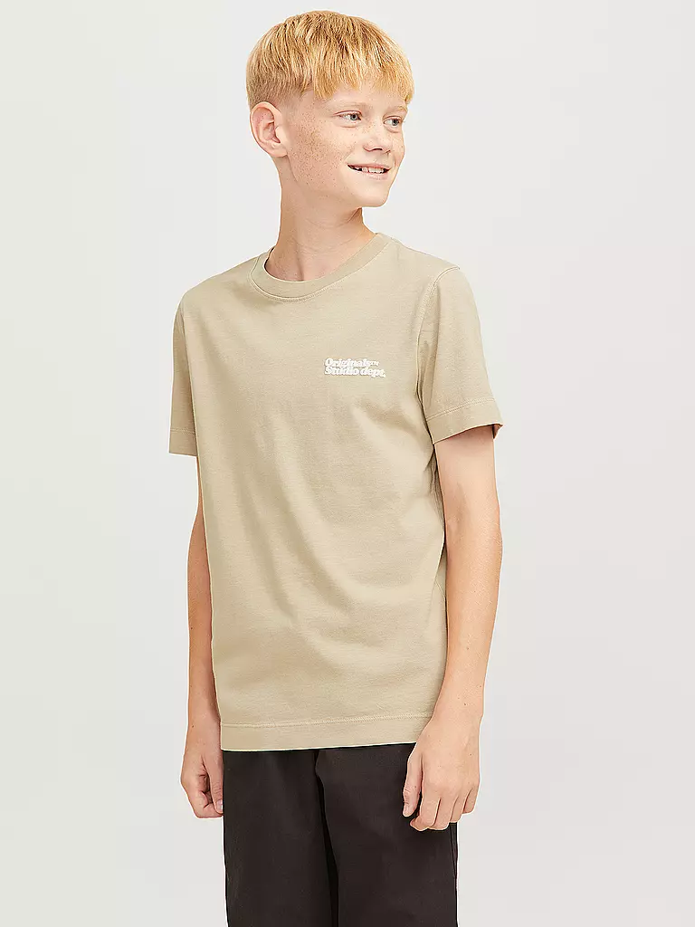 JACK & JONES | Jungen T-Shirt  JORVERMONT | grau