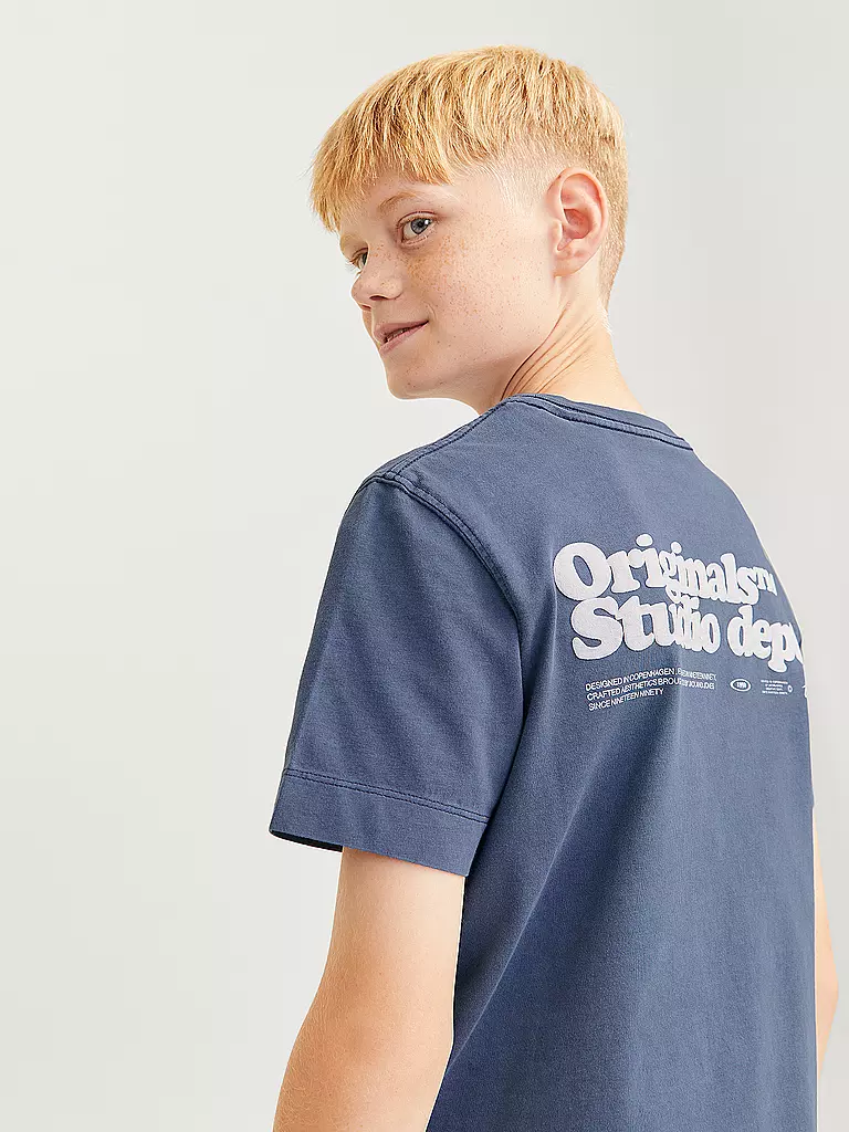 JACK & JONES | Jungen T-Shirt  JORVERMONT | grau