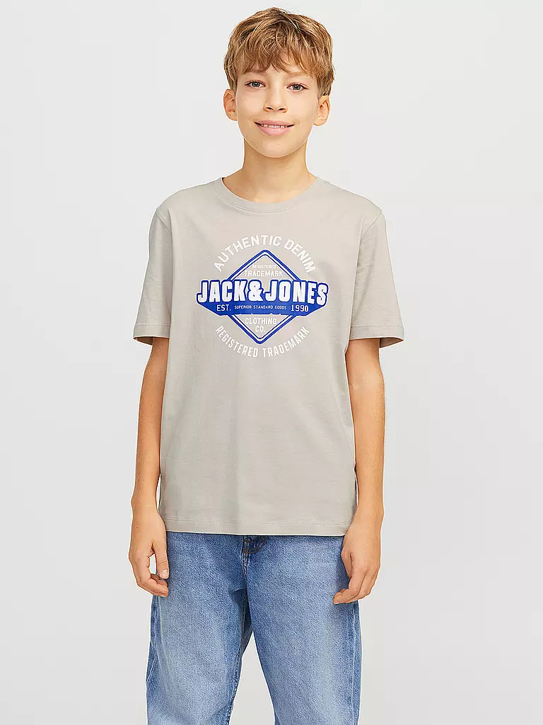 JACK & JONES | Jungen T-Shirt JJELOGO | hellgrün