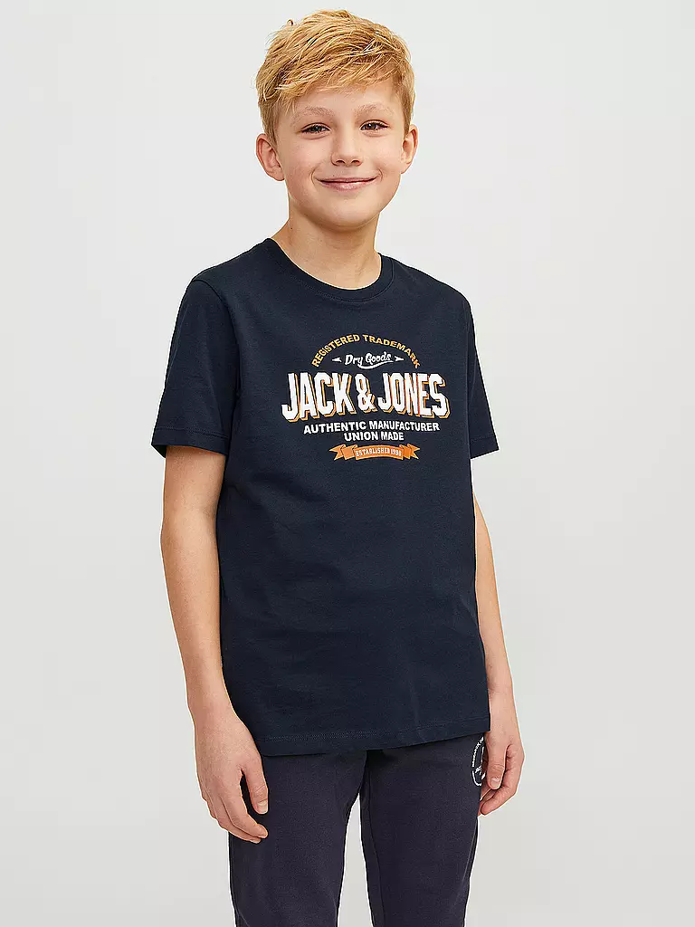 JACK & JONES | Jungen T-Shirt JJELOGO | weiss