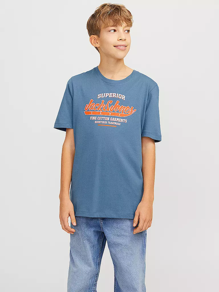 JACK & JONES | Jungen T-Shirt JJELOGO | hellgrün