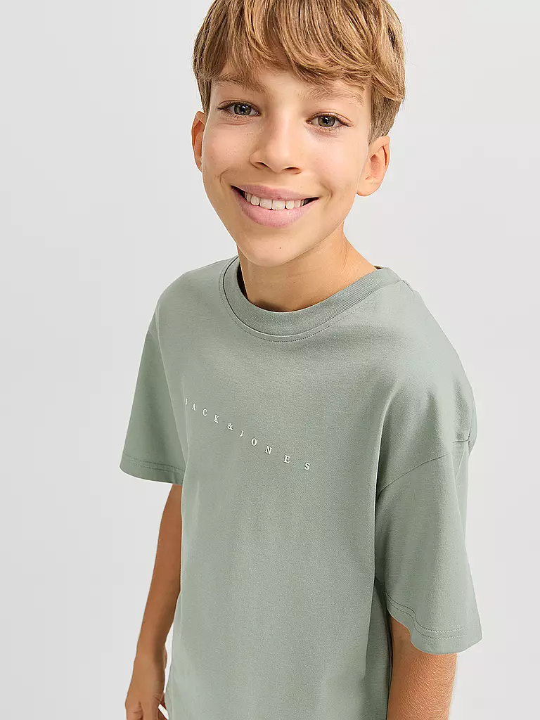 JACK & JONES | Jungen T-Shirt JJESTAR | petrol