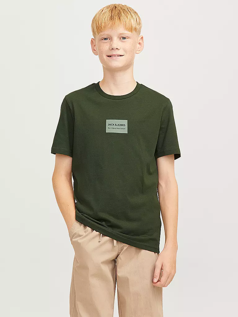 JACK & JONES | Jungen T-Shirt JJHAKKAI | schwarz