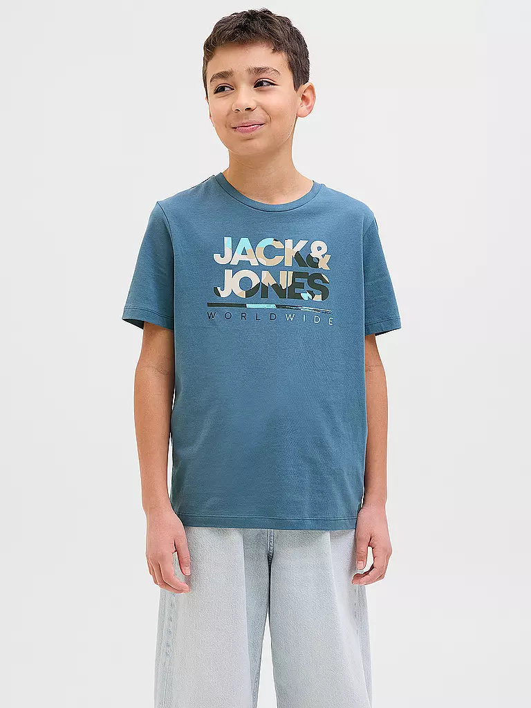 JACK & JONES | Jungen T-Shirt JJLUKE | mint