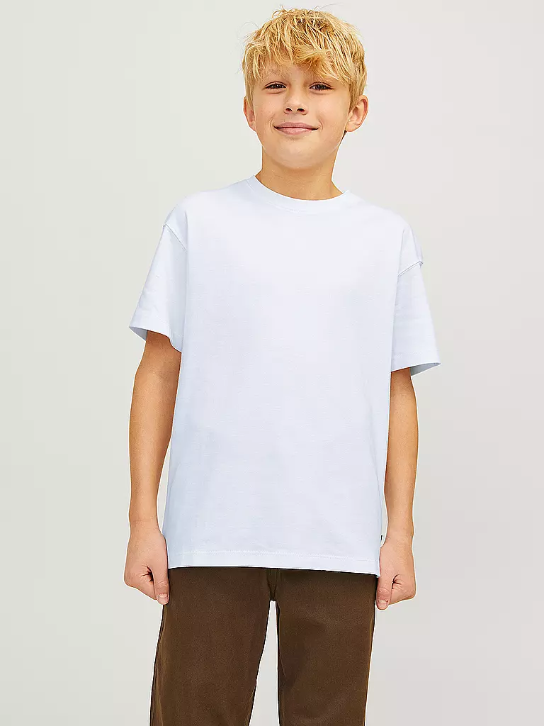 JACK & JONES | Jungen T-Shirt Loose Fit JJEURBAN EDGE | schwarz