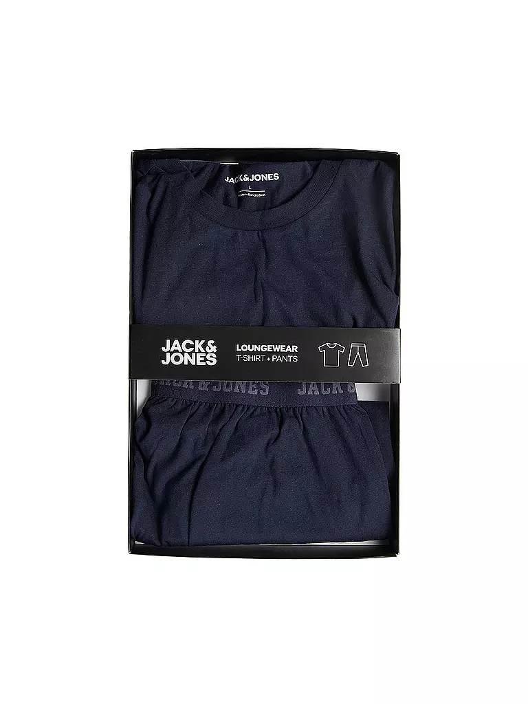 JACK & JONES | Pyjama Set JACAXEL | schwarz