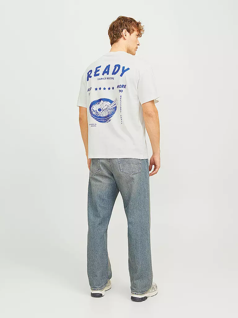 JACK & JONES | T-Shirt JJCHARGE | hellblau