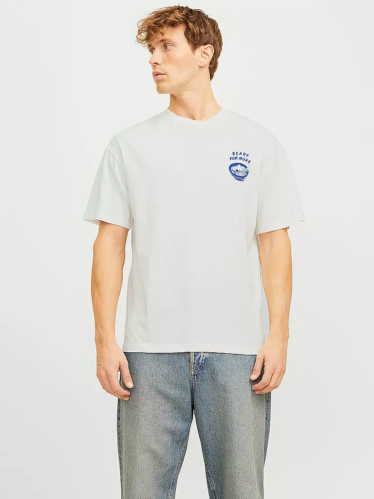 JACK & JONES | T-Shirt JJCHARGE | hellblau