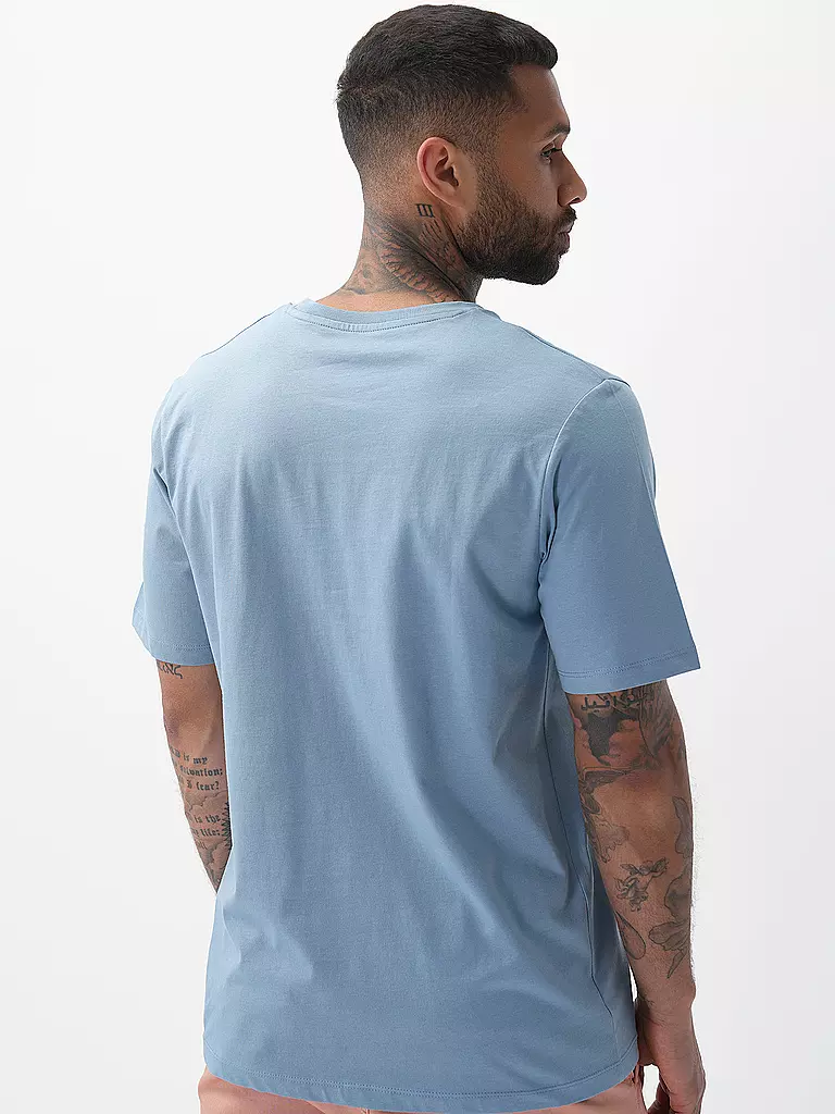 JACK & JONES | T-Shirt JJCYBER | dunkelblau