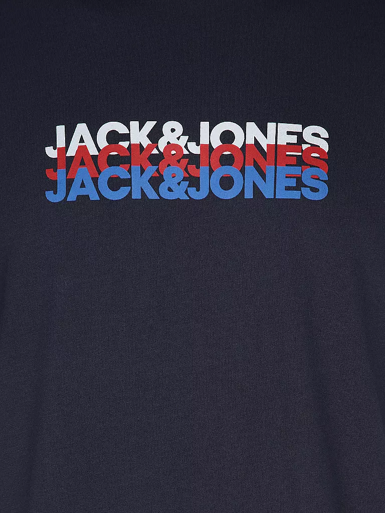 JACK & JONES | T-Shirt JJCYBER | hellblau