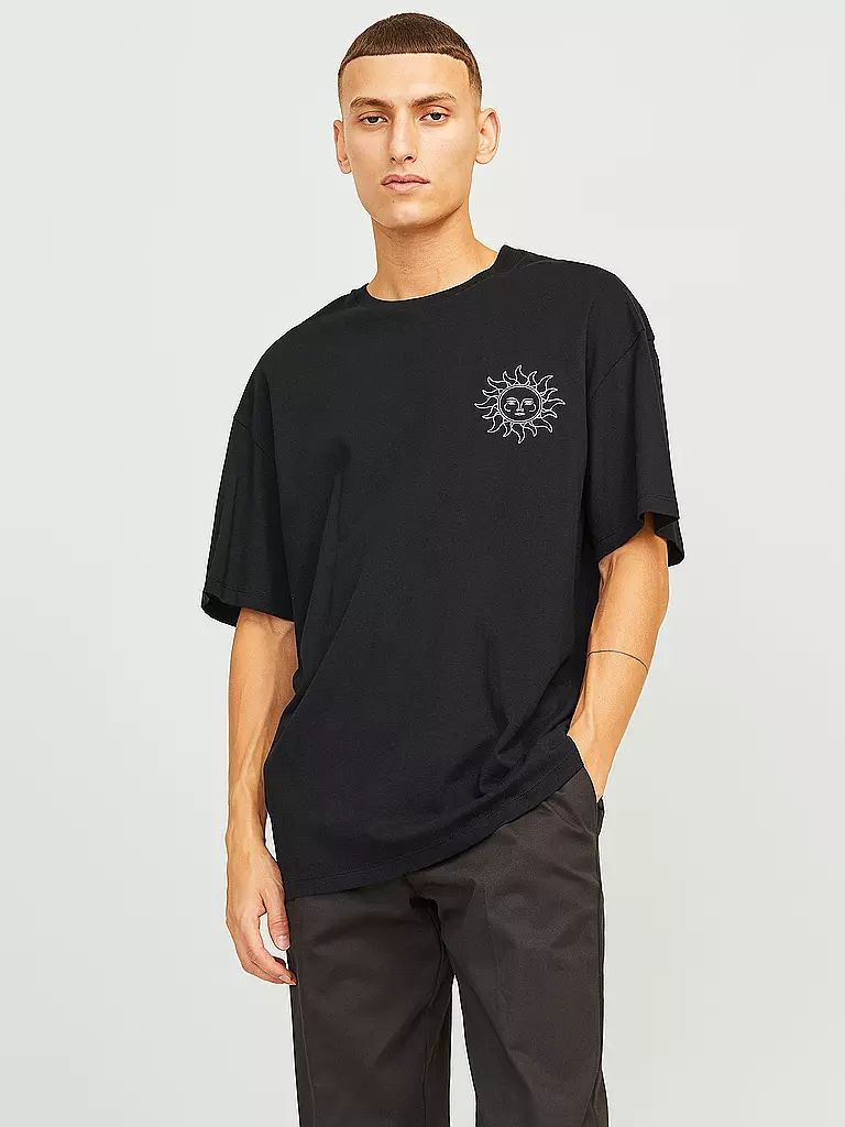 JACK & JONES | T-Shirt JJMYSTIC | hellbraun