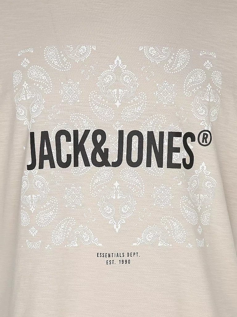 JACK & JONES | T-Shirt JJPAISLEY | schwarz