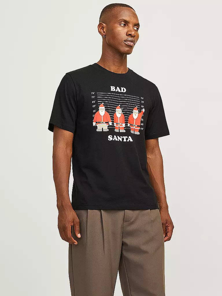 JACK & JONES | T-Shirt JJXMAS | rot