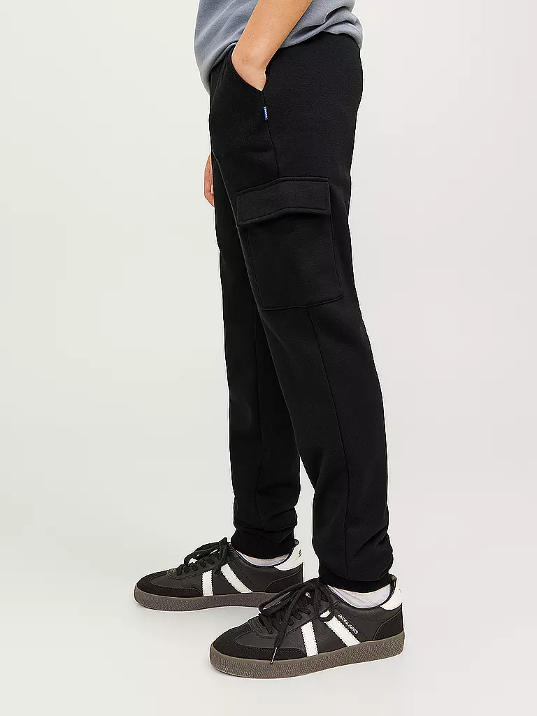 JACK & JONES | Cargohose JPSTGORDON JJBRADLEY | schwarz